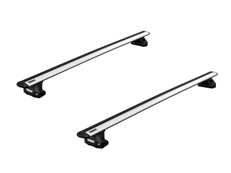 【取寄商品】 THULE WingBar Evo ルーフラックシステム 「シルバー/ブラック」 T5（後期：10年～）/T6/T6.1