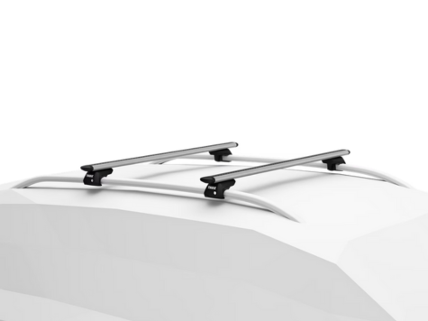【取寄商品】 THULE WingBar Evo ルーフラックシステム 「シルバー/ブラック」 T5（後期：10年～）/T6/T6.1