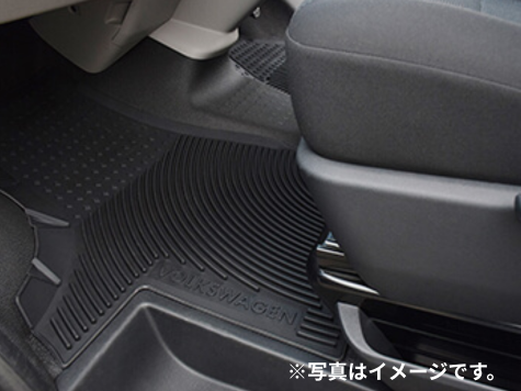 【純正品】フロントフロアマット「ラバータイプ」T5後期(2010~2015年)