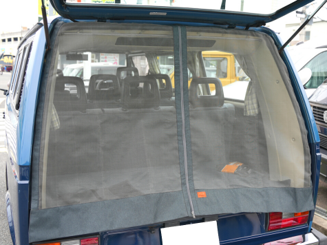 ASIA CAMPER リアゲート用マグネット式モスキートネット T3 VANAGON(ヴァナゴン)