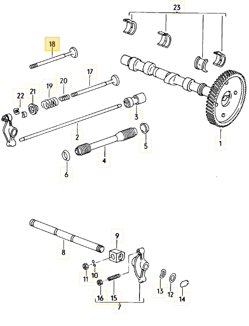 【純正品】 エキゾーストバルブ T3 VANAGON(ヴァナゴン)(80~92年)