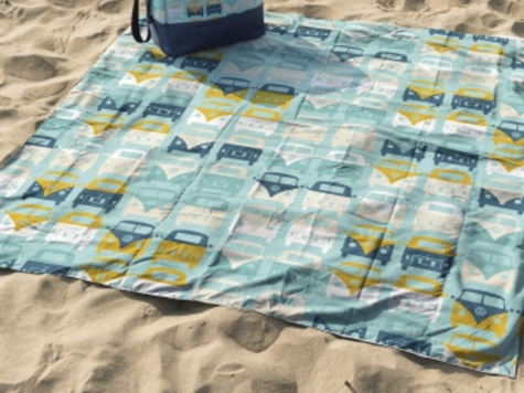 VW T1バス ビーチマット キャリングケース付