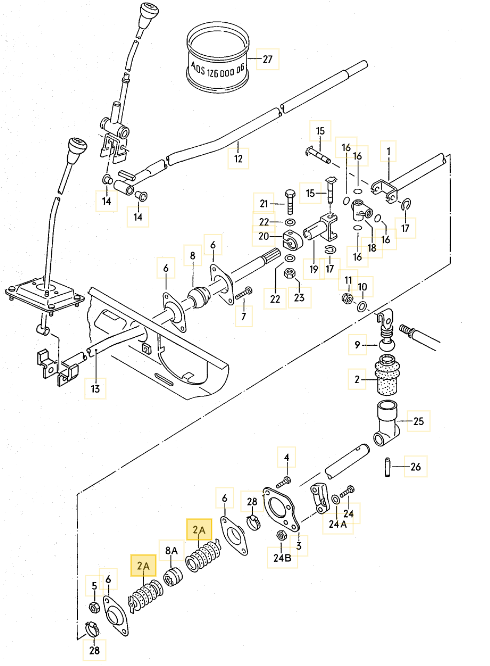 ギアシフトロッドべロウズ T3 VANAGON(ヴァナゴン)（80～92年）