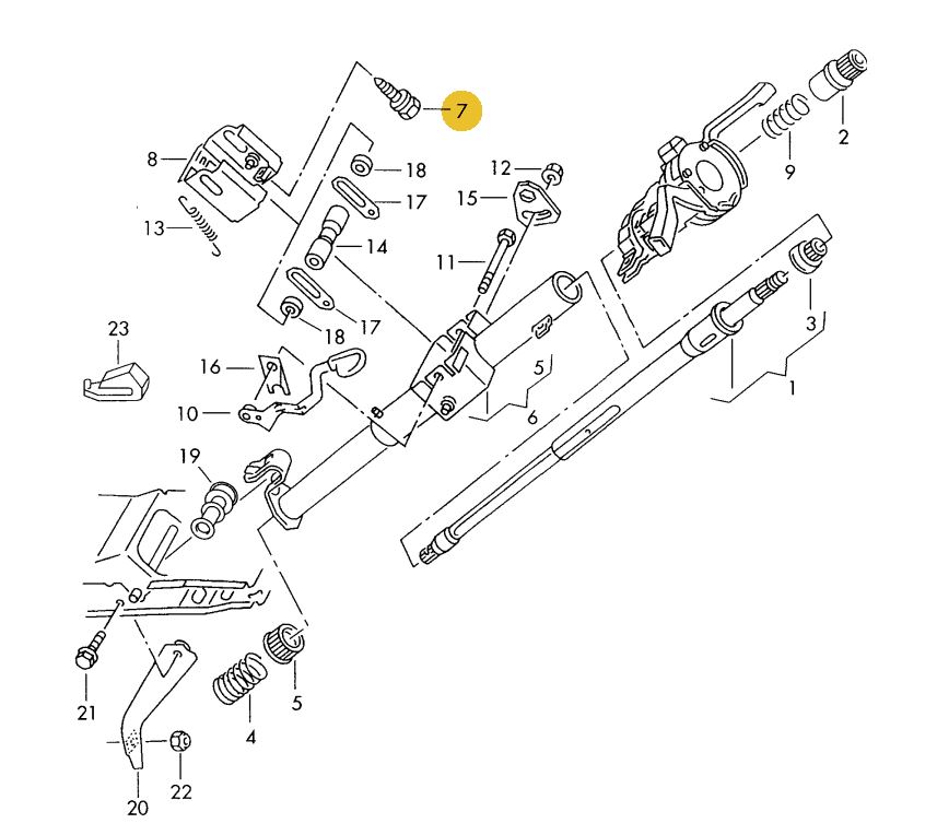 【純正品】 スクリュー Golf (98~17年)