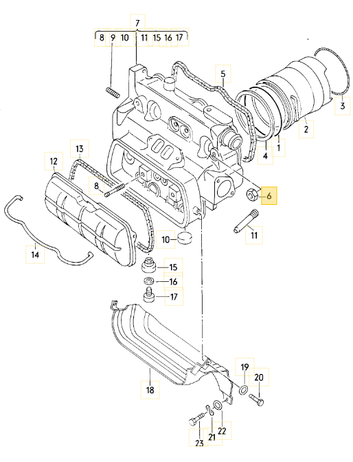 純正品】 ヘッドボルトナット T3 VANAGON(ヴァナゴン) | VWパーツ/VW