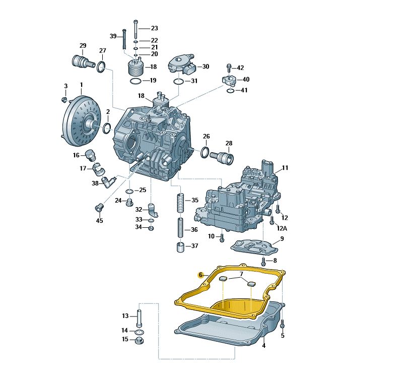 VEMO ATオイルパンガスケット Golf （06～17年）