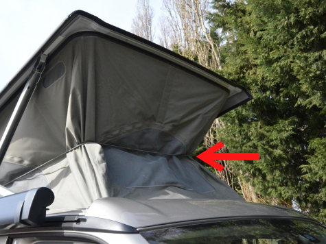 ポップアップテント収納バンジーロープ WESTFALIA/CALIFORNIA等