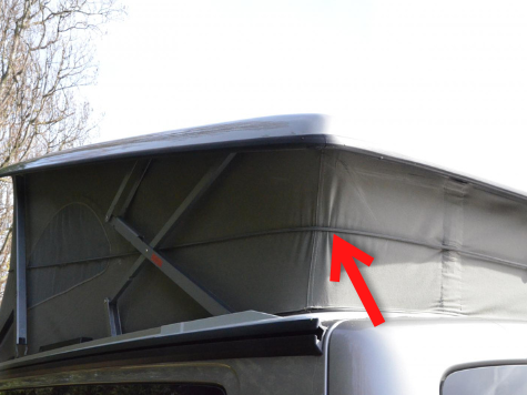 ポップアップテント収納バンジーロープ WESTFALIA/CALIFORNIA等