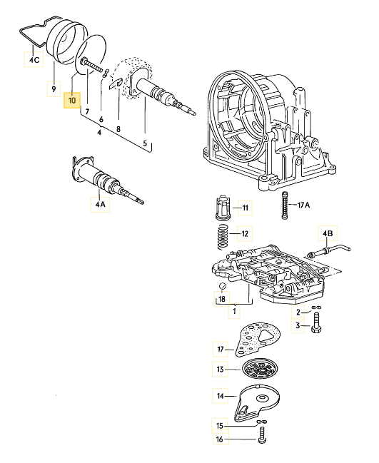 ATガバナーオーリング  T3 VANAGON(ヴァナゴン)（80～92年）