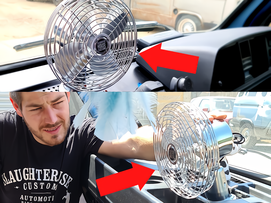 SHC エレクトリック メタルダッシュファン