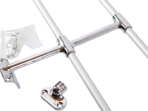 SHC アルミニウム リアウインドウ ジェイルバーセット