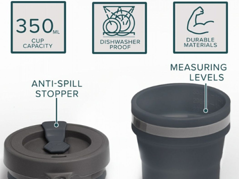 COLAPZ コラプズ Collapsible Coffee Cup 折り畳み コーヒー カップ タンブラー