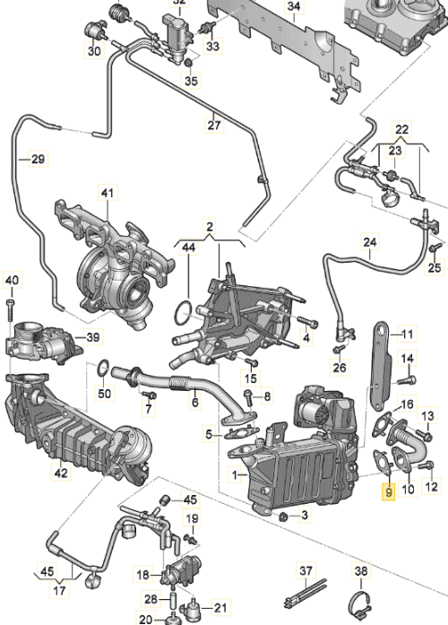 【純正品】 コネクティングパイプ ガスケット T5/T6