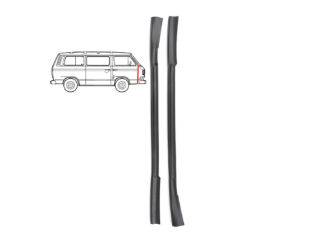 【取寄商品】下部Aピラーシール 左右セット T3 VANAGON(ヴァナゴン)（88～92年）