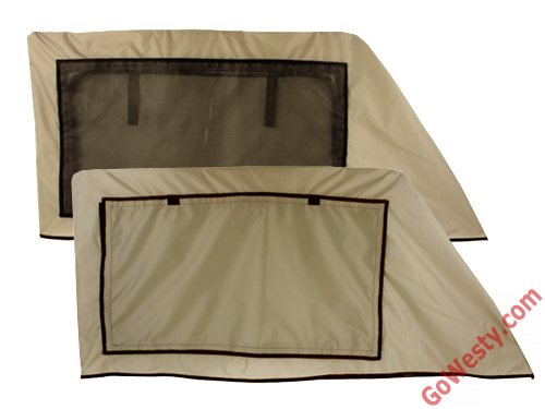 【取寄商品】 GOWESTY  フロントドアウインドウスクリーン 「左右セット」 T3 VANAGON(ヴァナゴン)