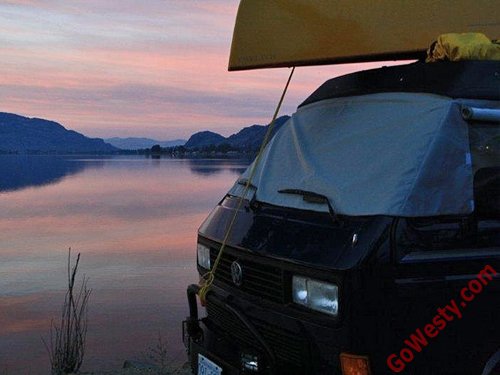 【取寄商品】 GOWESTY ウインドウシールドカバー T3 VANAGON(ヴァナゴン)