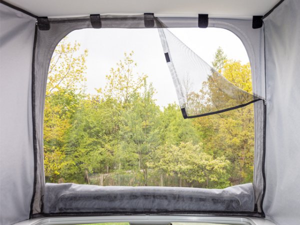 ポップアップルーフ開口部モスキートネット T6/T6.1(電動ポップアップルーフ専用）