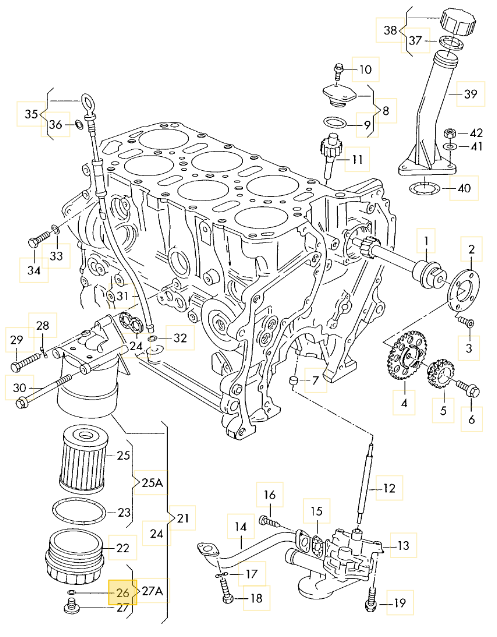 Vanagon ヴァナゴン T4 70 ACU ATオイル交換用予備部品セット Vanagon ヴァナゴン T4 70 ACU ATオイル交換用予備部品セット