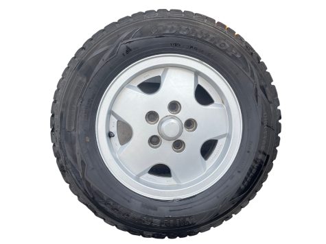 【中古品タイヤ⑦】純正アルミホイール 「4本セット/スタッドレスタイヤ付き」195/70R14 91Q T3 VANAGON(ヴァナゴン)