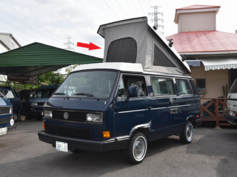 GOWESTY POPTOPテント 3ウインドウ「GRAY」 T3 VANAGON WESTFALIA