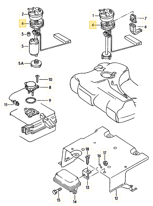 純正品】フューエルポンプガスケット ゴルフ2 | VWパーツ/VW