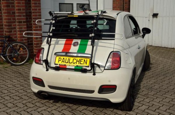 取寄商品 Paulchen パウルヘン リアキャリアシステム Comfort Class Plus フィアット500 Rスポ装着車 07 10 アクセサリー 各種用品 サイクルキャリア Vwパーツ アウトドア Gakuyaオンラインショップ