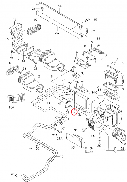 vanagon T3 純正リアヒーターユニット ヒーターコア入れ替え済み‼️ vanagon T3 純正リアヒーターユニット ヒーターコア入れ替え済み