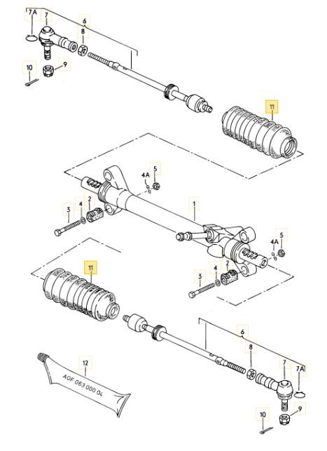 MEYLE ステアリングラックブーツ T3 VANAGON(ヴァナゴン)（80～92年）