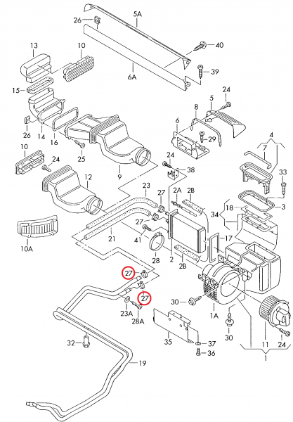 【取寄商品】 【純正品】 ホースクランプ T4 VANAGON(ヴァナゴン)