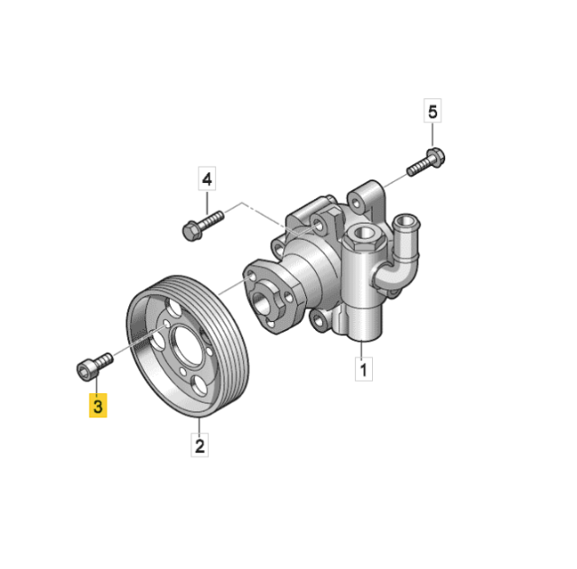【純正品】ボルト「8×12」 T5/T6
