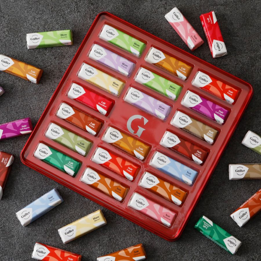 ミニバー 20本入 ベルギー王室御用達チョコレート ガレー（Galler