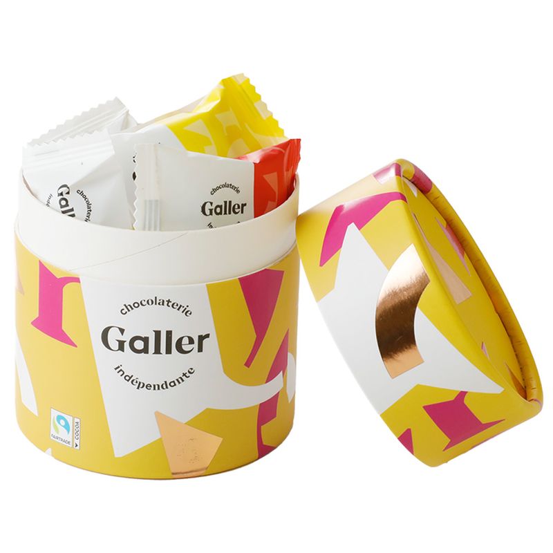 ナノバー 10個入 ストロベリー＆バナナ ベルギー王室御用達チョコレート ガレー（Galler）
