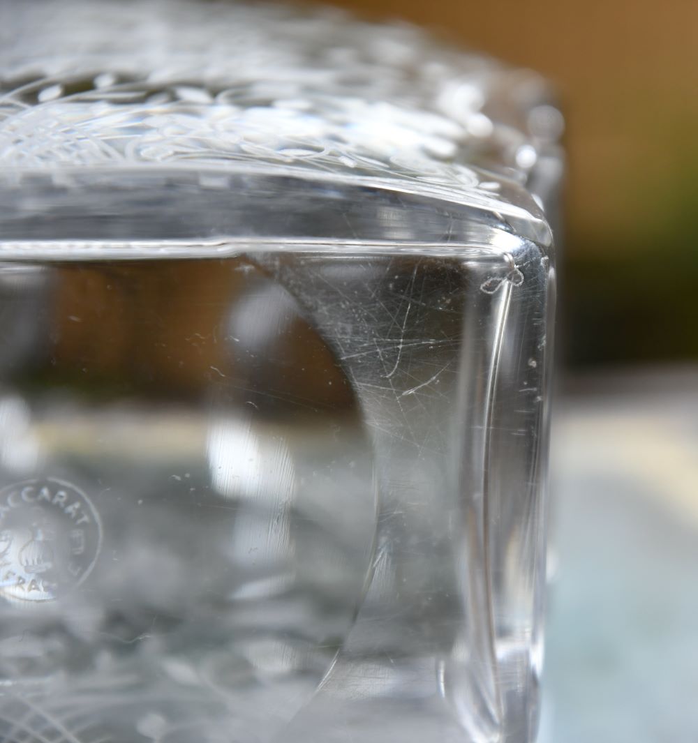 バカラ　デキャンタ　「ジェッダ」