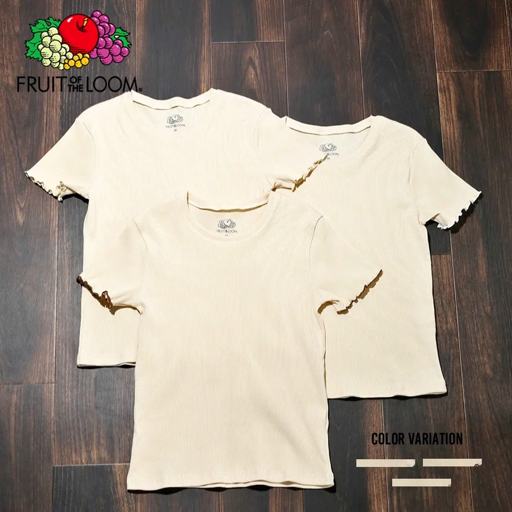 [WOMEN'S]リブインナーTシャツ