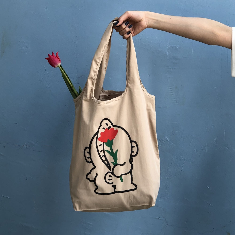 SANRIO×FRUIT OF THE LOOM TOTOBAG ハンギョドン