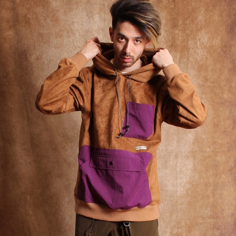 POLY SUEDE POCKET PARKA 831501