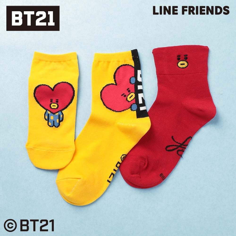 BT21公式 TATA レングスアソートソックス