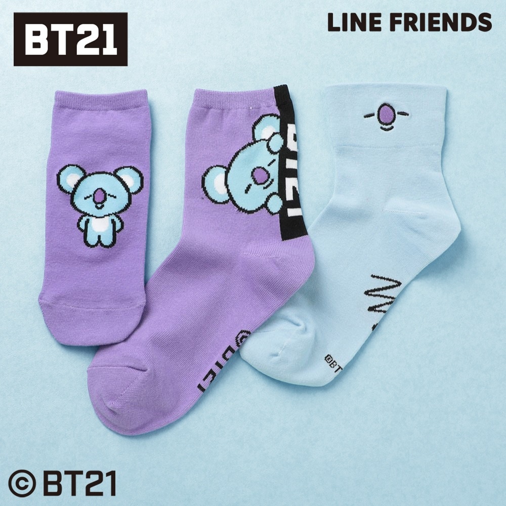 BT21公式 KOYA レングスアソートソックス