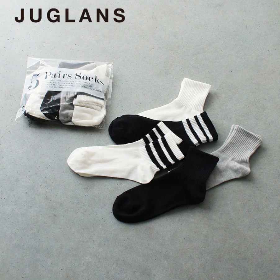 5P Q.アソート レディースソックス