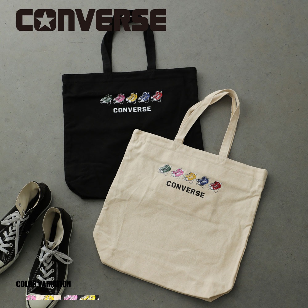 CV FIVE SHOES PRINT TOTE BAG
