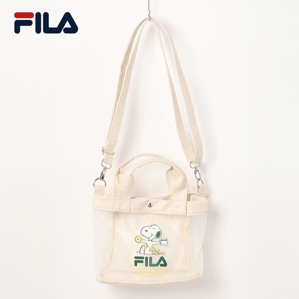 FILA×PEANUTS メッシュミニ 2WAY トートバッグ
