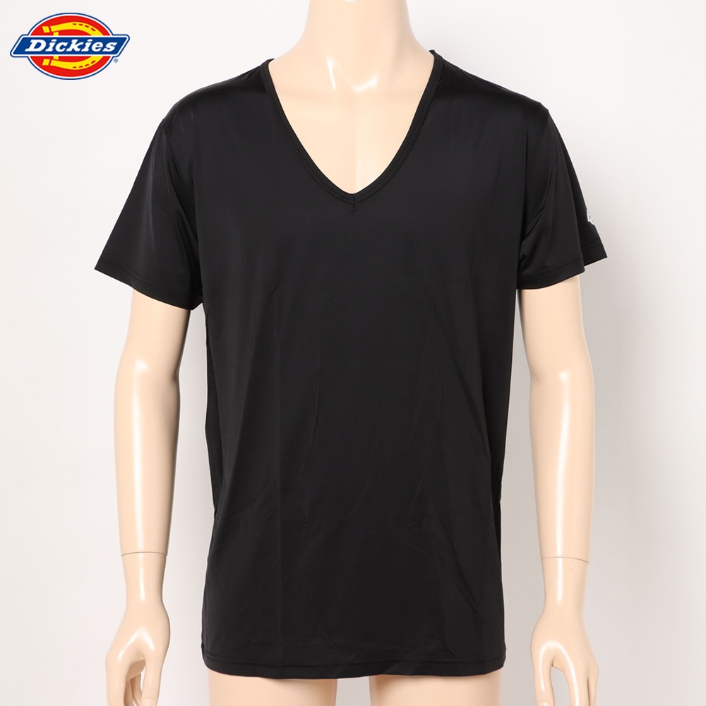 冷感VネックインナーTシャツ