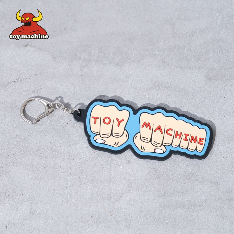RUBBER KEY CHAIN TYPE knuckle tattoo