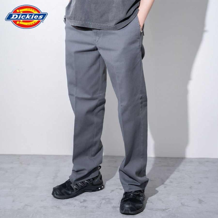 60s Dickies ブルーグレー ワークパンツ30〜31㌅程度※お値下げ不可 USA製ディッキーズワークパンツ ブルーグレー W29×L29 | CUSTOM
