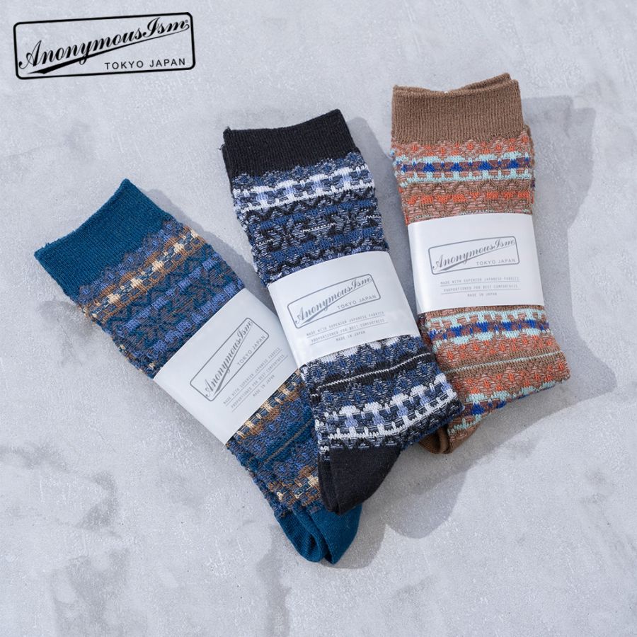 Reverse FairIsle JQ Crew