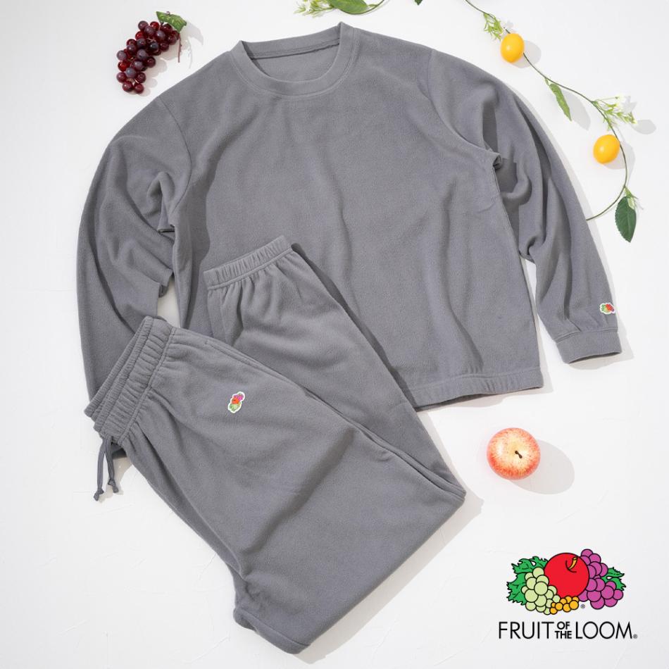 FTL ミニフリース ルームウェア クルー 上下セット