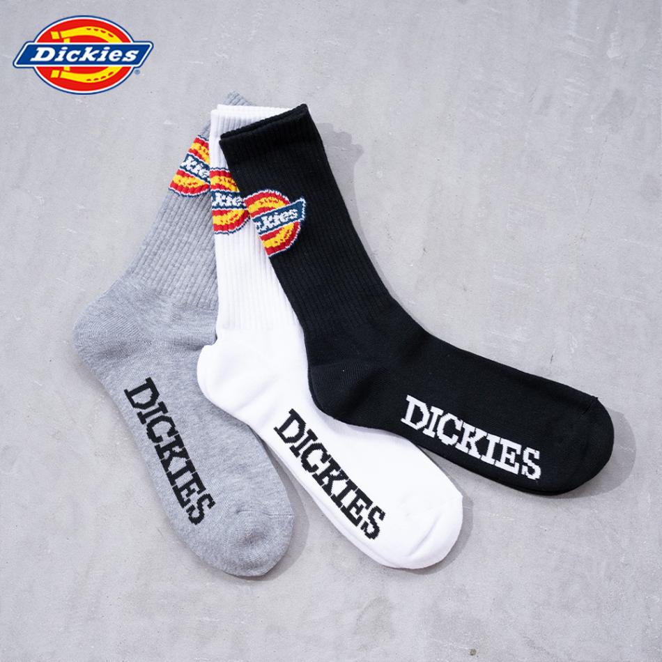 クルー丈 バックロゴ 足底パイルソックス 3足セット