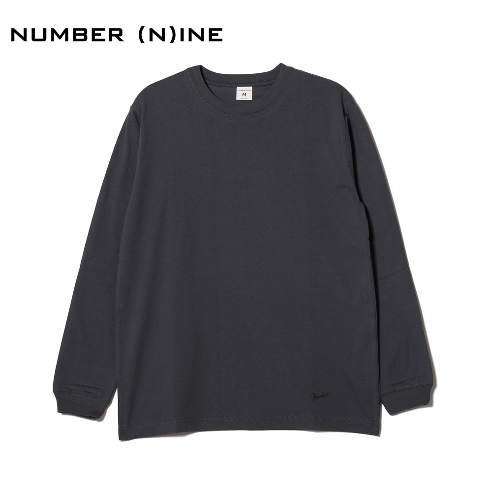 BASIC HEM PRINTED L/S T-SHIRT