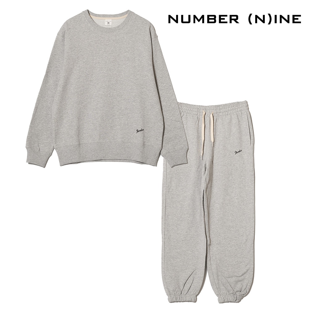 FIRM COTTON L/S SWEATSHIRT / EASY SWEATPANTS 2-PIECE SET