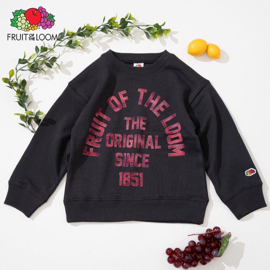 FTL キッズ カレッジ風プリント スウェットシャツ